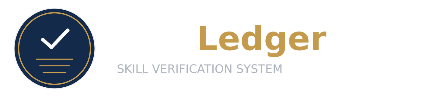 SkillLedger — Skill Verification System
